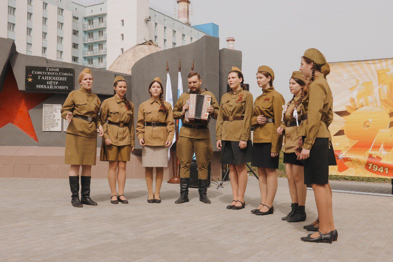 В педагогических вузах проходят торжественные мероприятия, посвященные 78-й годовщине Победы в Великой Отечественной войне